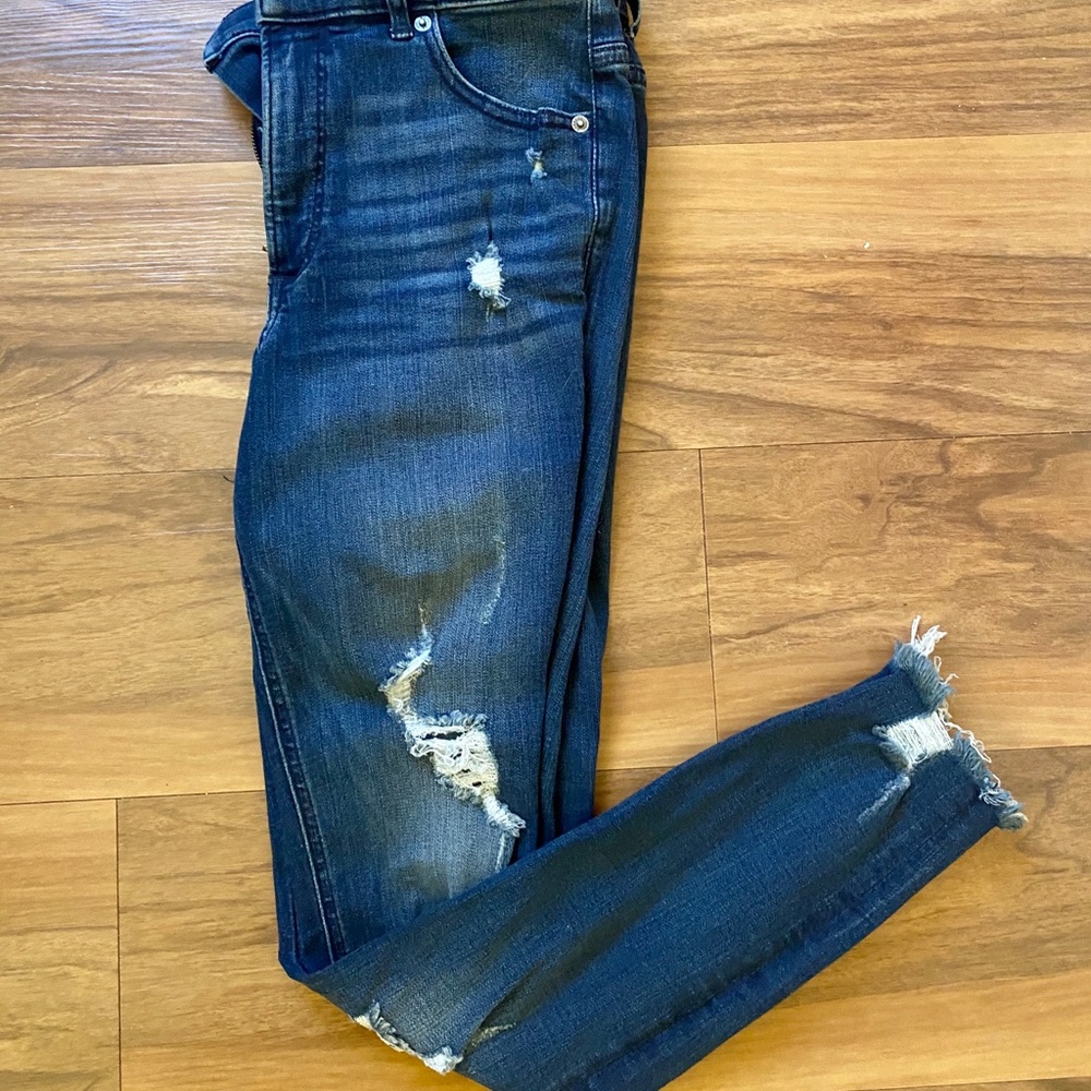 Ankle High-Rise Express Jeans